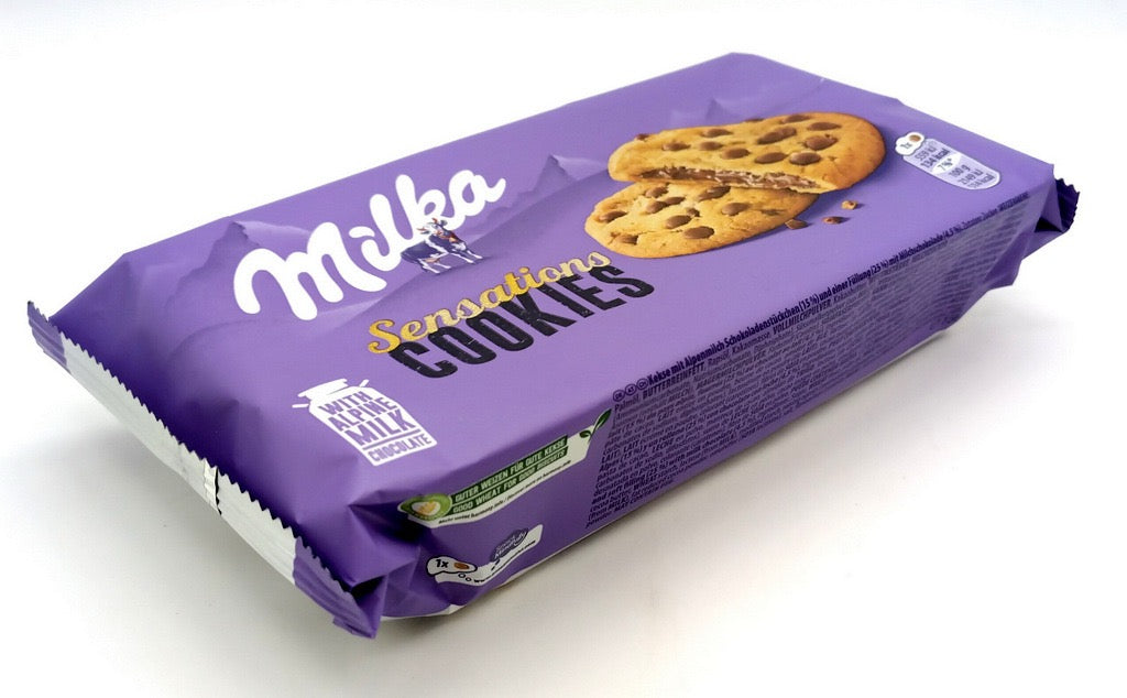 MILKA SENSATIONS COOKIES 156g 12pcs