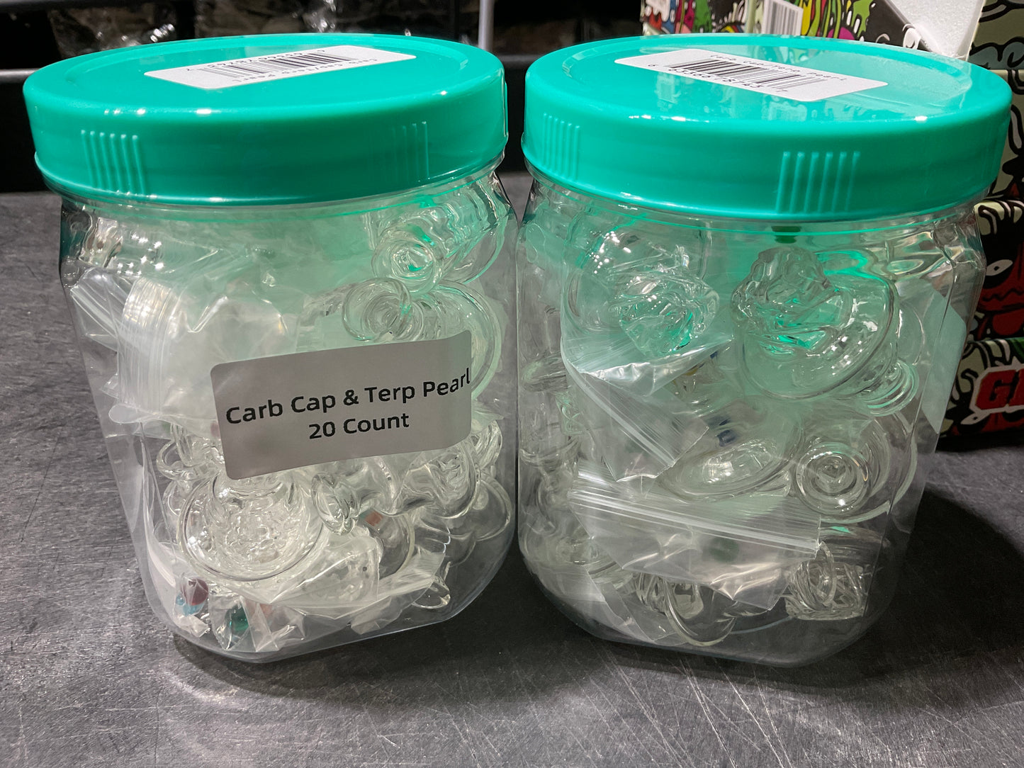 Carb Cap & Terp 20 Ct Jar