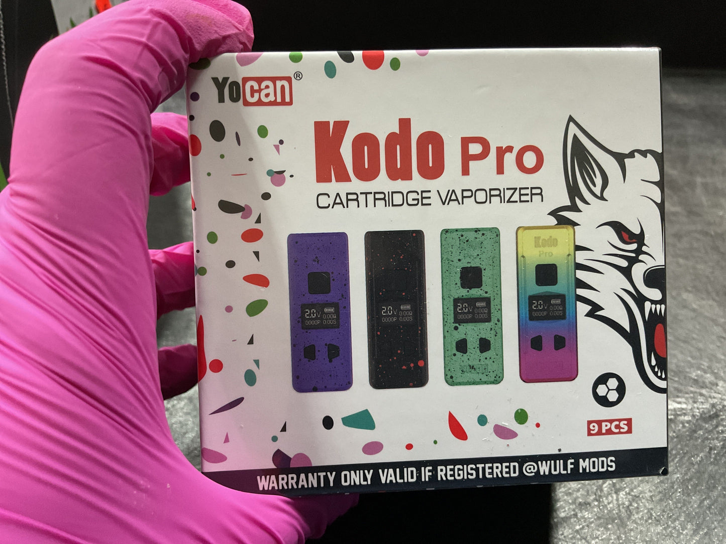 YoCan Kodo Pro Cartridge Vaporizer 9 pcs