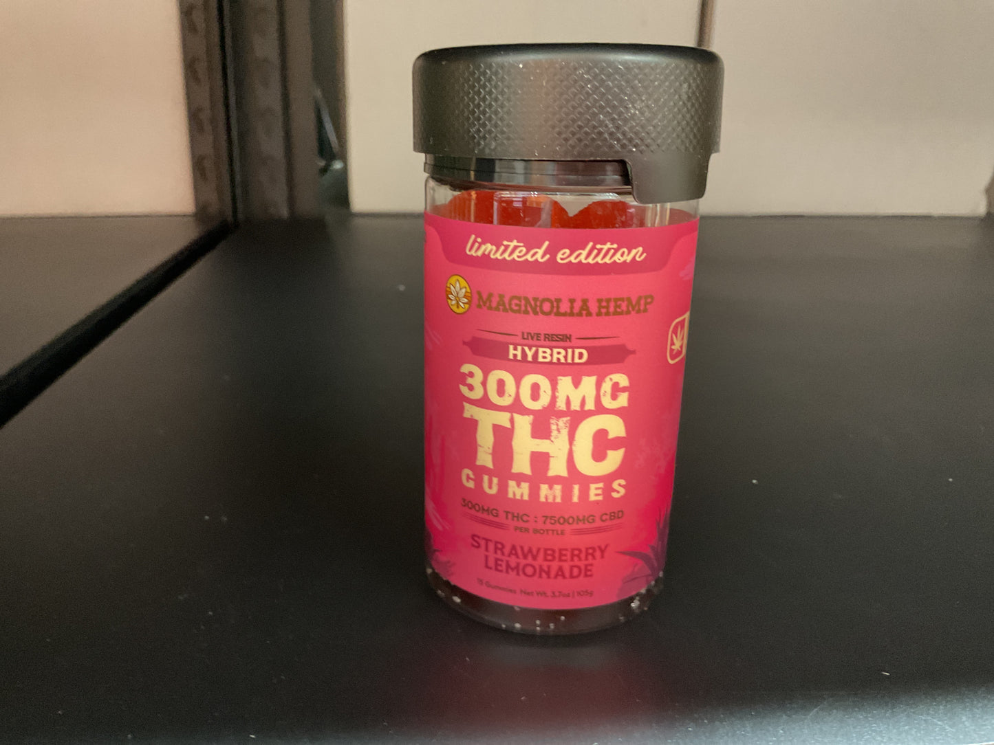 Magnolia Hemp (Live resing) 300MG THC Gummies *20mg*