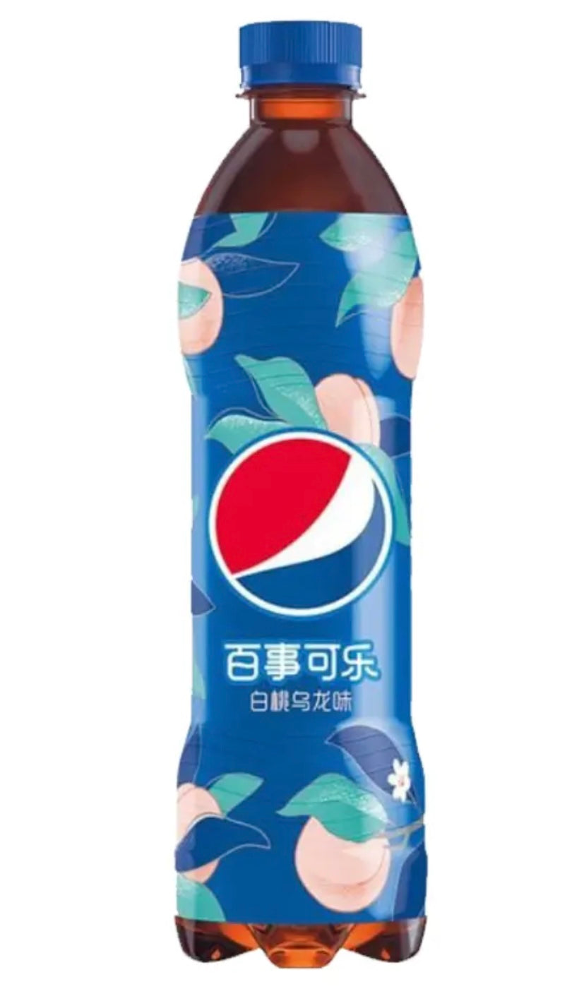 PEPSI PEACH OOLONG (500ML) *12 pack*