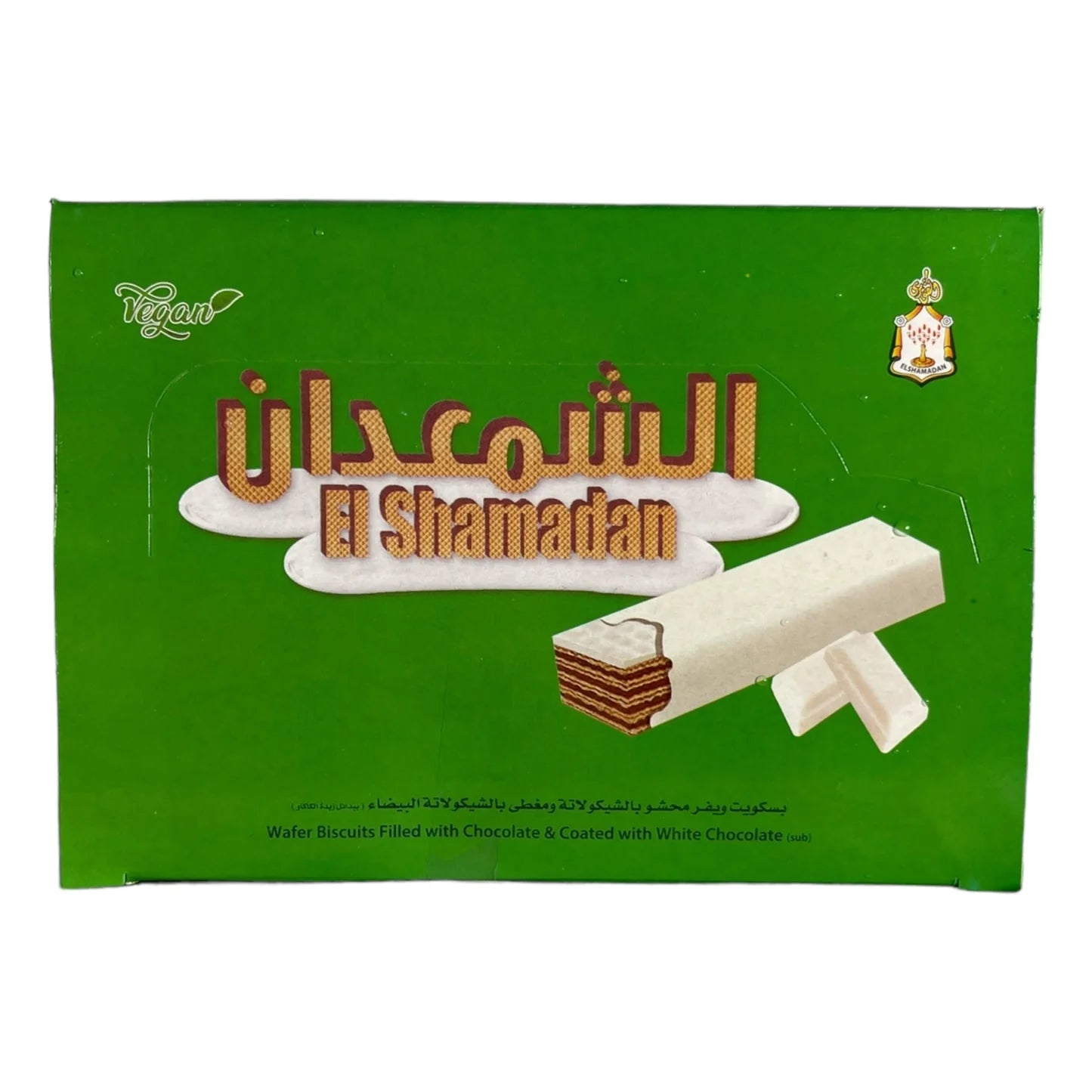 EL SHAMADAN MEGA WAFER BISCUIT FILLED. (12BOXx6PACKETS)