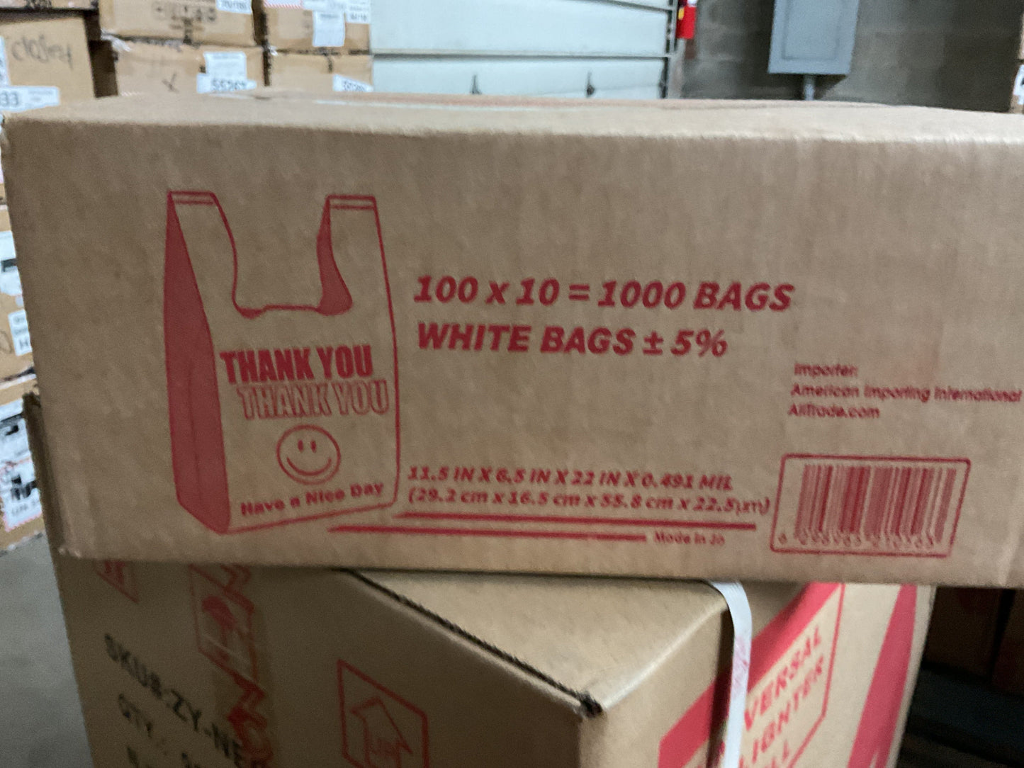 Thank you bags 1000 count