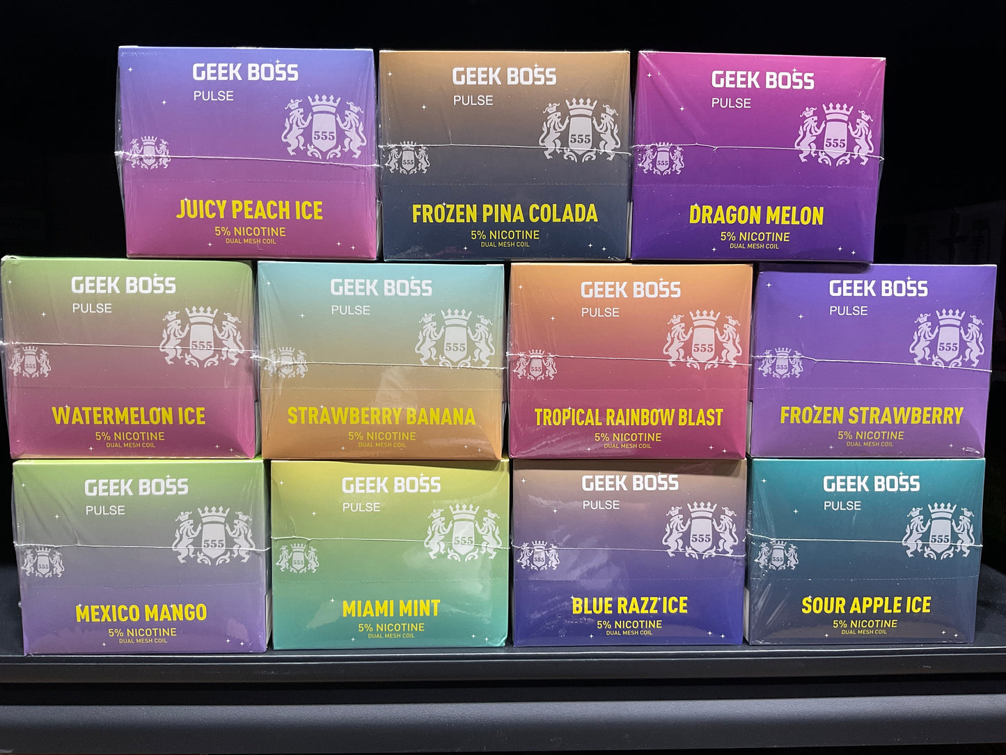 GEEK BOSS PULSE 25K puff (10 pack)