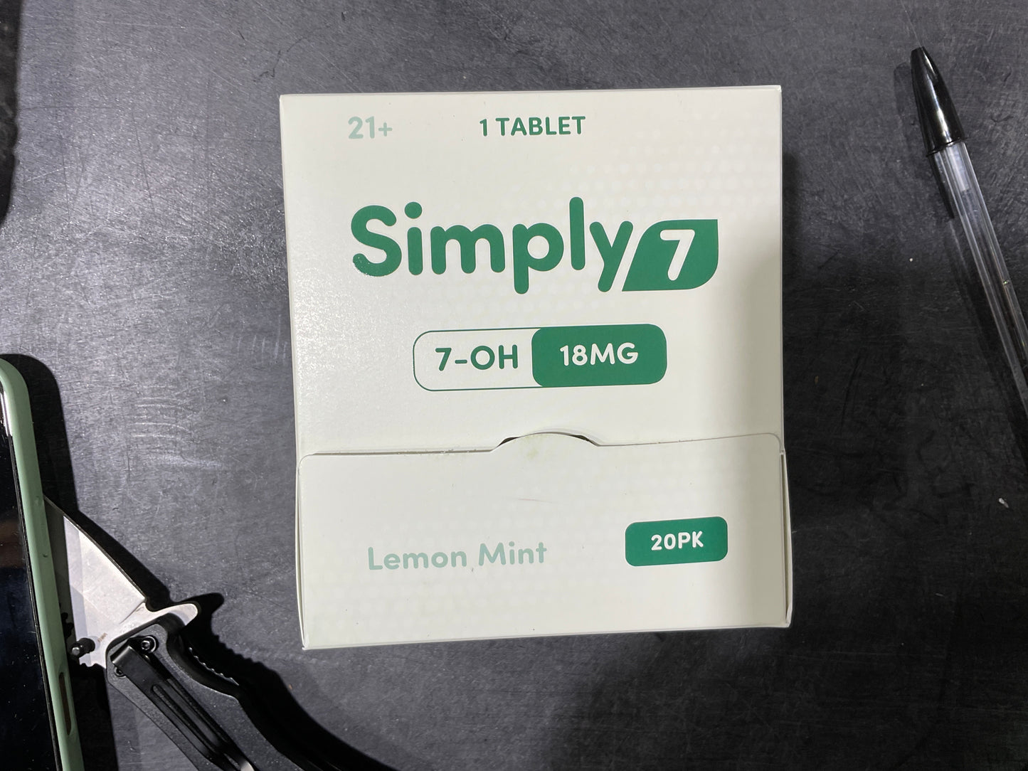 Simply7 18mg 20pk singles