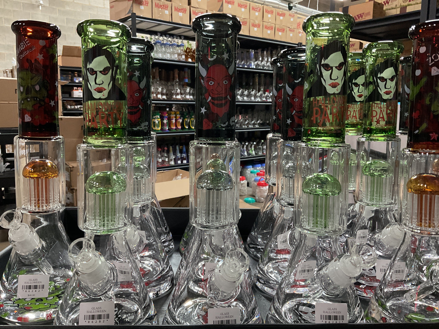 GLASS HALLOWEEN (Large)