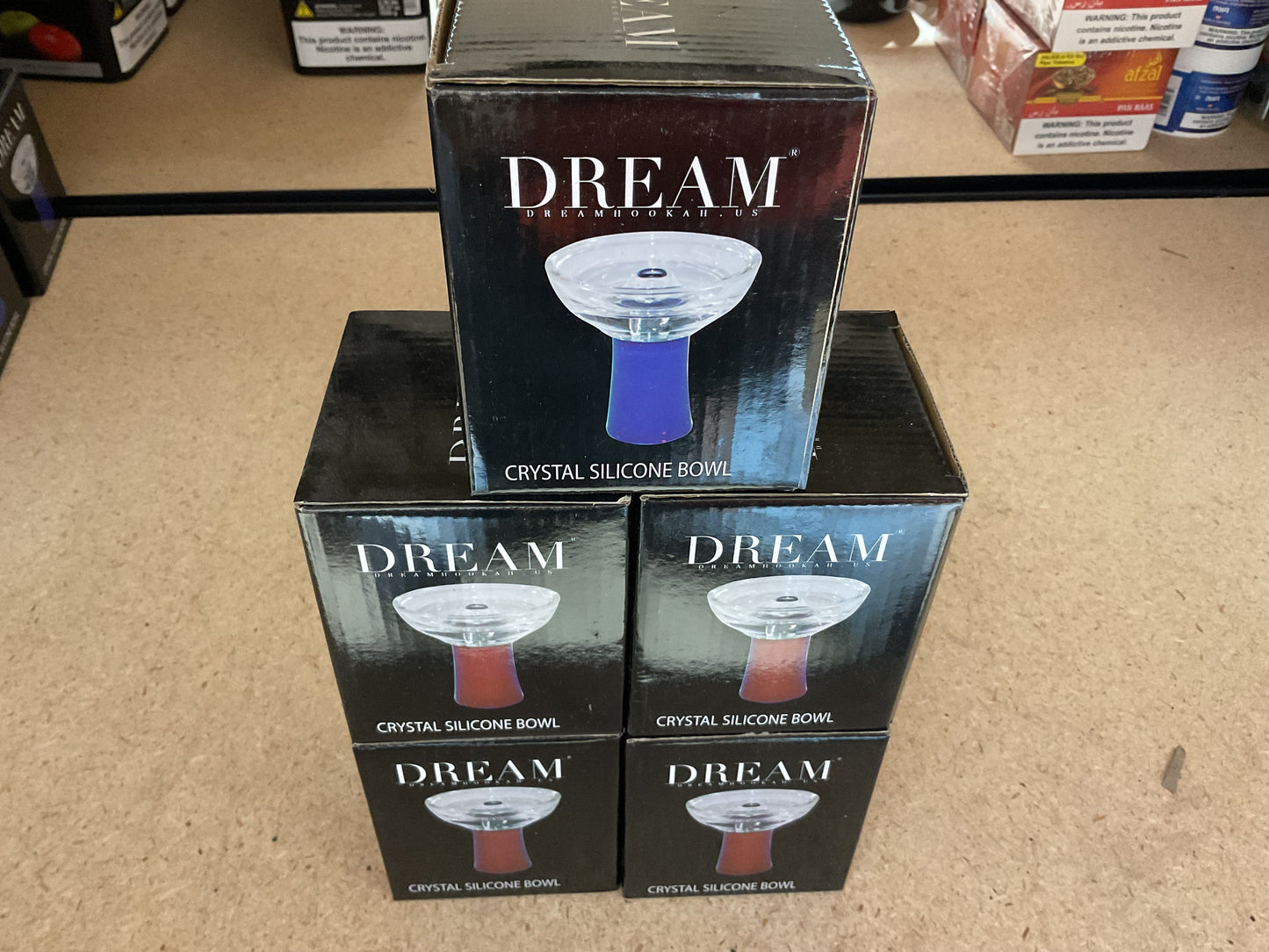DREAM HOOKAH (CRYSTAL SILICONE BOWL)
