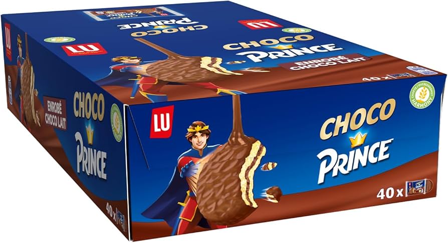 LU PRINCE CHOCO PRINCE COOKIES 28.5g 40pcs