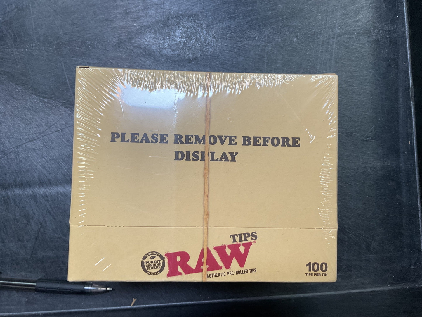 Raw Tips Authentic Pre-Roll (100 tips per tin)