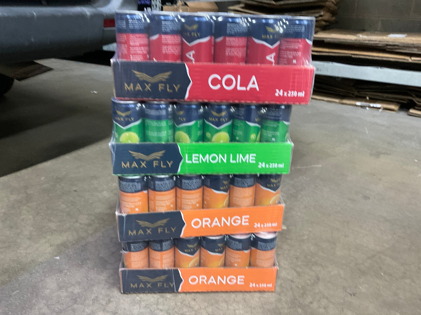 Max Fly 250 ml 24 cans