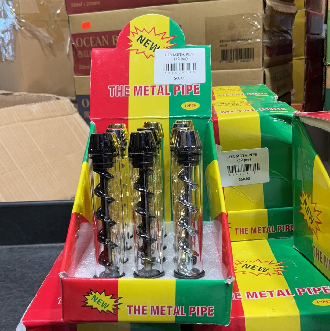 THE METAL PIPE (12 pcs)