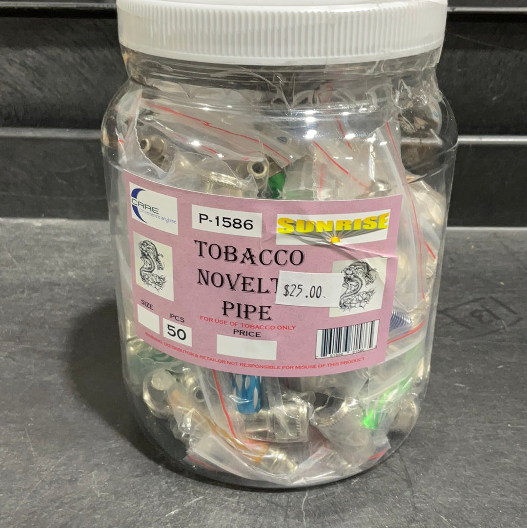 Tobacco Novelty pipe (50pc)