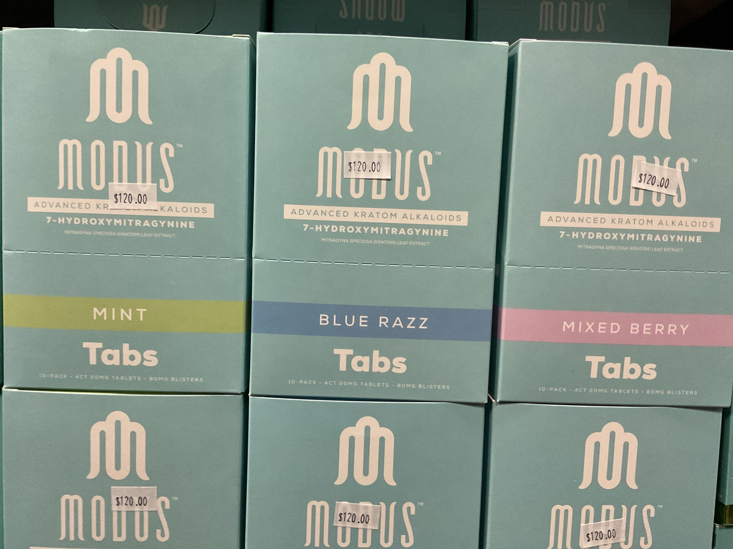 Modus 7 Hydroxymitragynine (10 Pack - 4 Ct - 20 Mg)