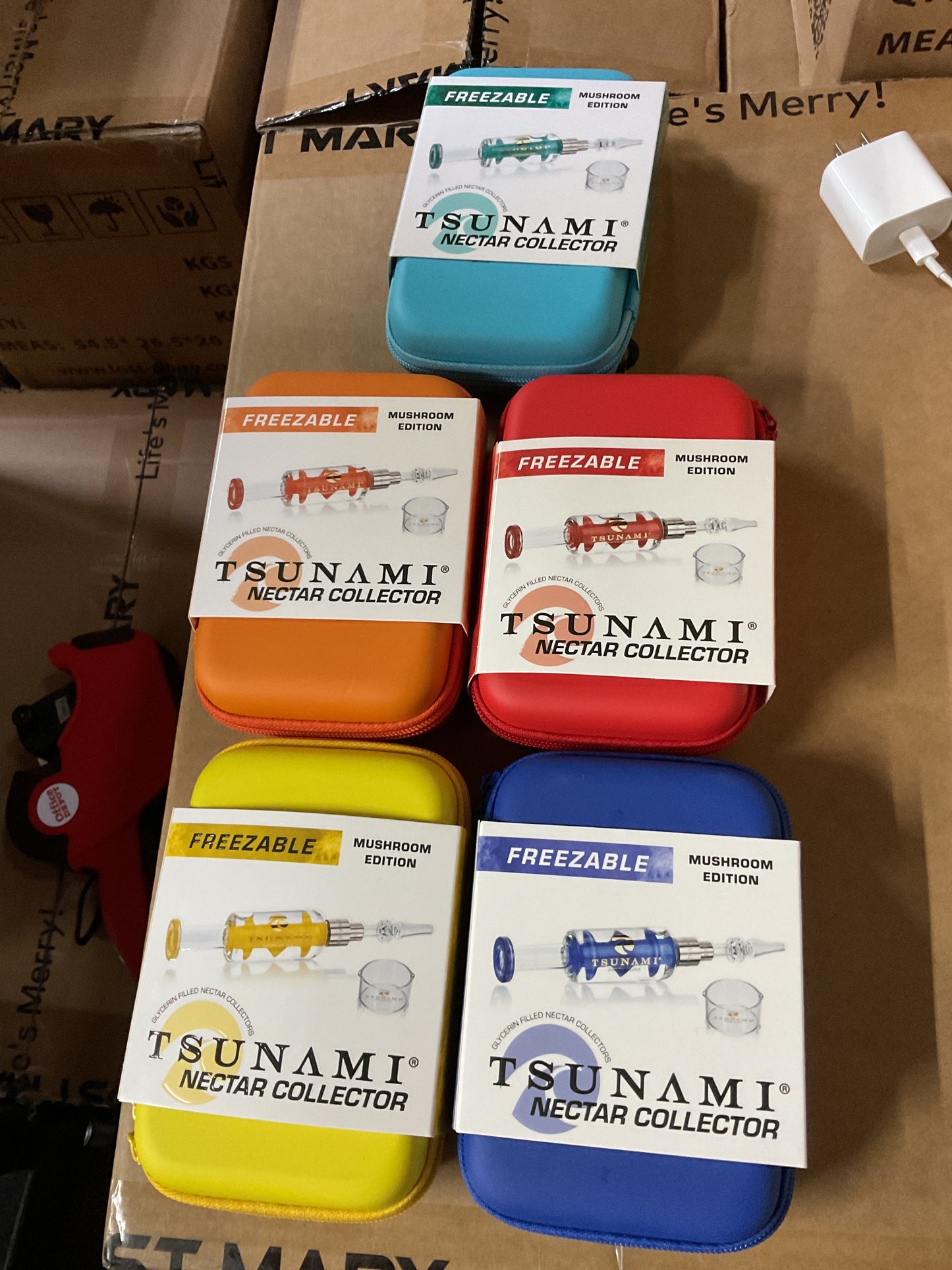 TSUNAMI (nectar collector) *Mushroom edition* -FREEZABLE-