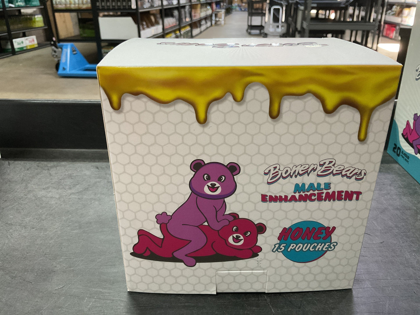BORNER BEARS (enhancement) MALE *honey* 15 POUCHES