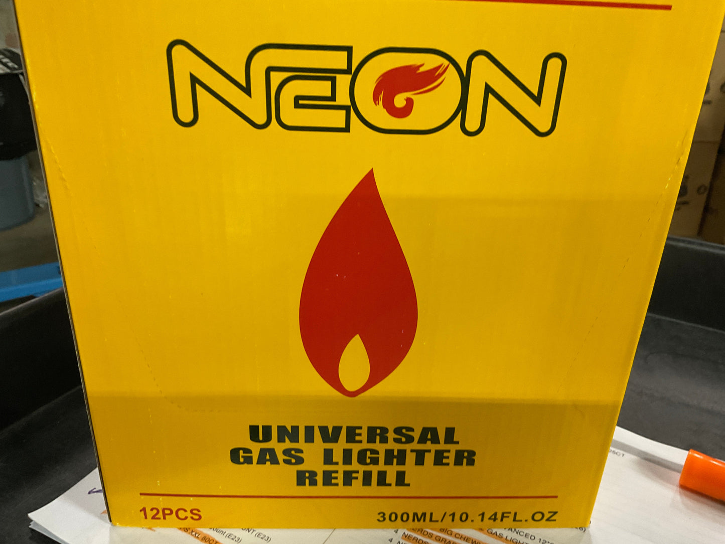 SM NEON FLUID YELLOW 300 ML 12ct d2