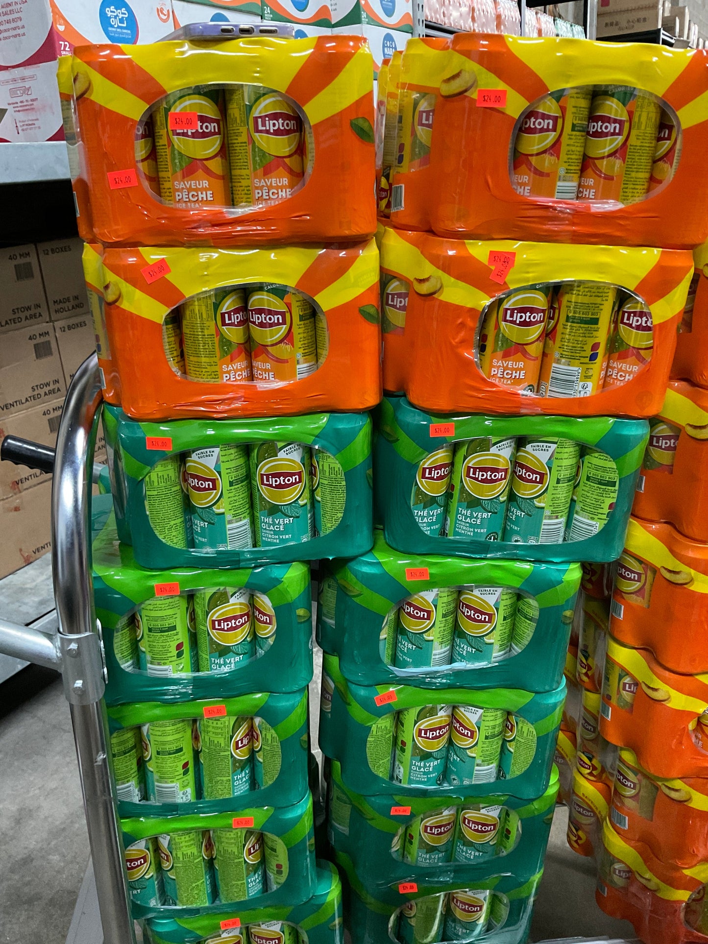 LIPTON ICE TEA 330 ML x24pcs