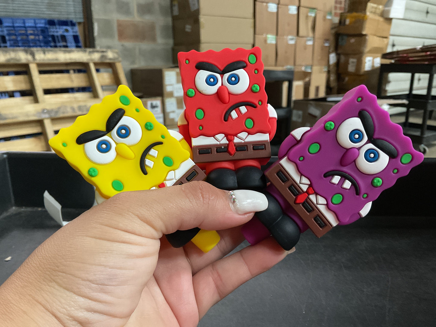 BOB ESPONJA SILICONE (35 pcs)