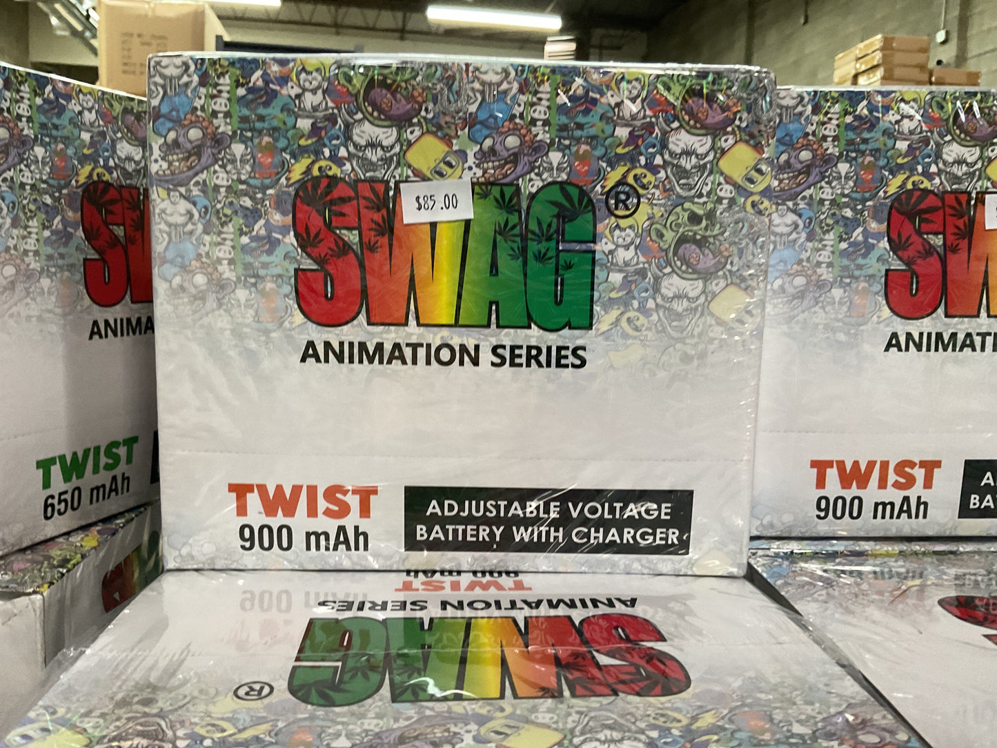 Swag Twist Animation Series 900 mAh 24 Pcs