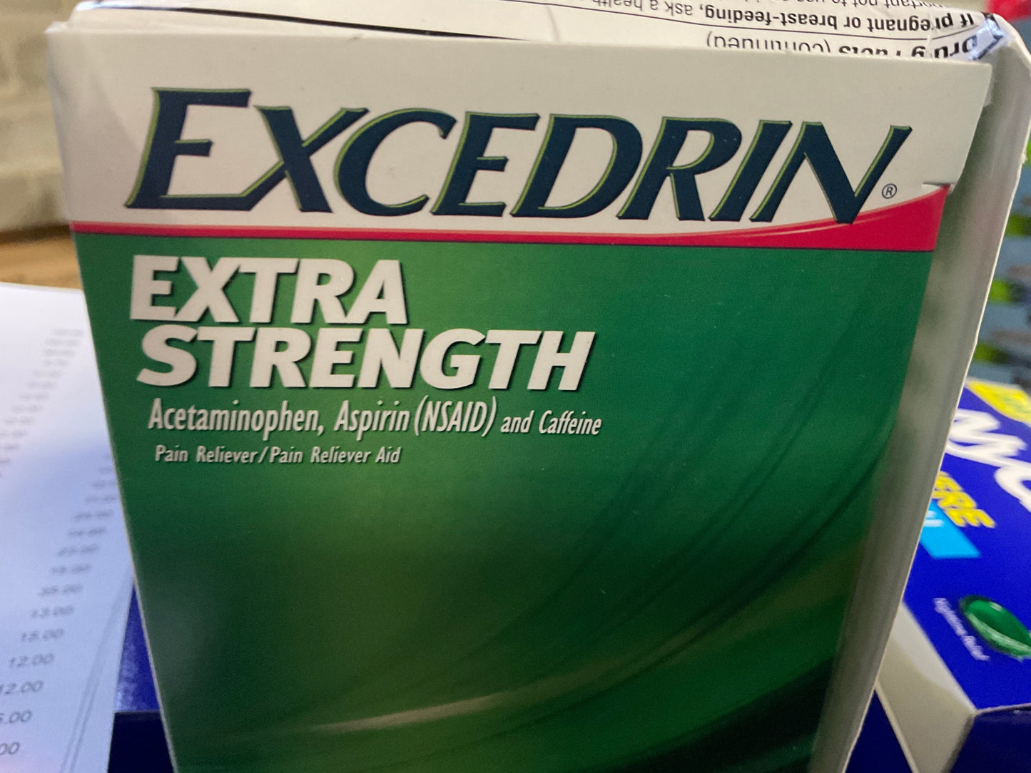 MD EXCEDRIN EXTRA STRENGTH GREEN 25ct