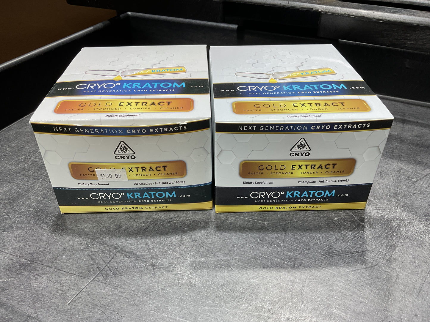 Cryo Kratom Gold Extract (Shots 20 Pcs)