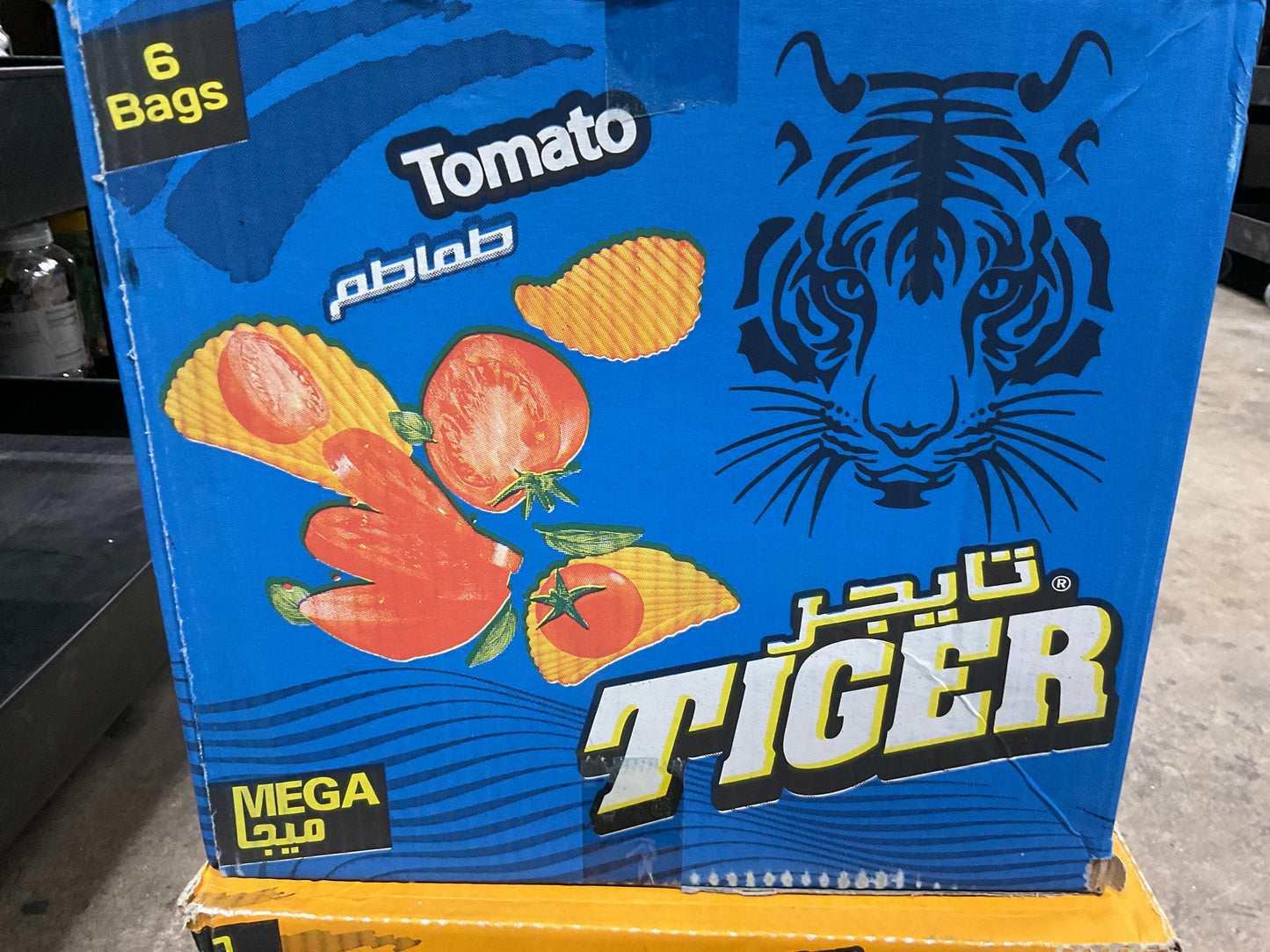 Tiger Chips 200g 6ct