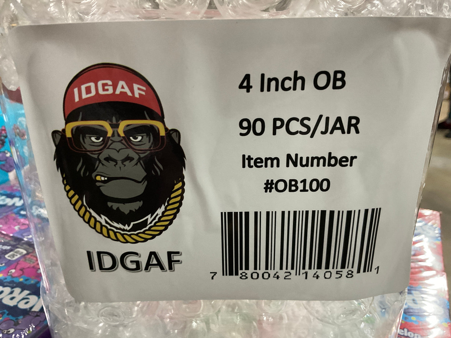 4”OB 90PCS JAR (OB 100)