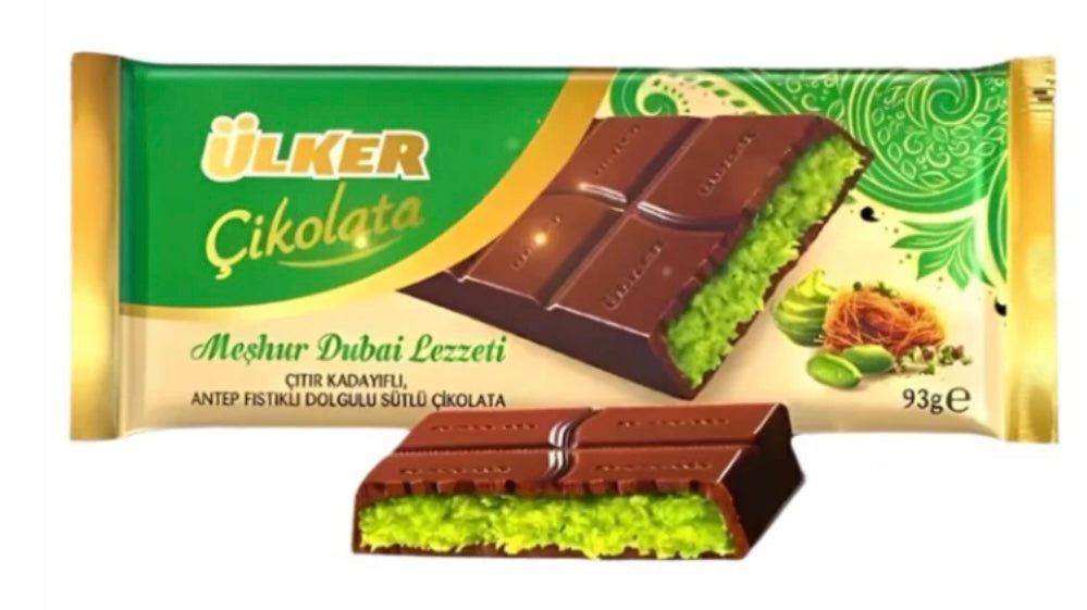 Ulker cikolata Dubai Chocolate (6 pcs)