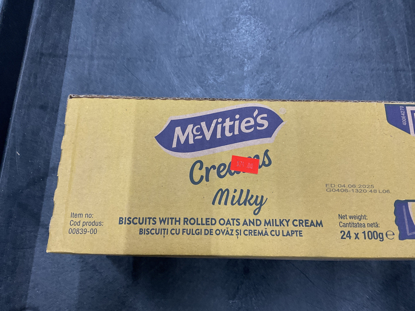 Mcvites Creams Milky 24 Pcs