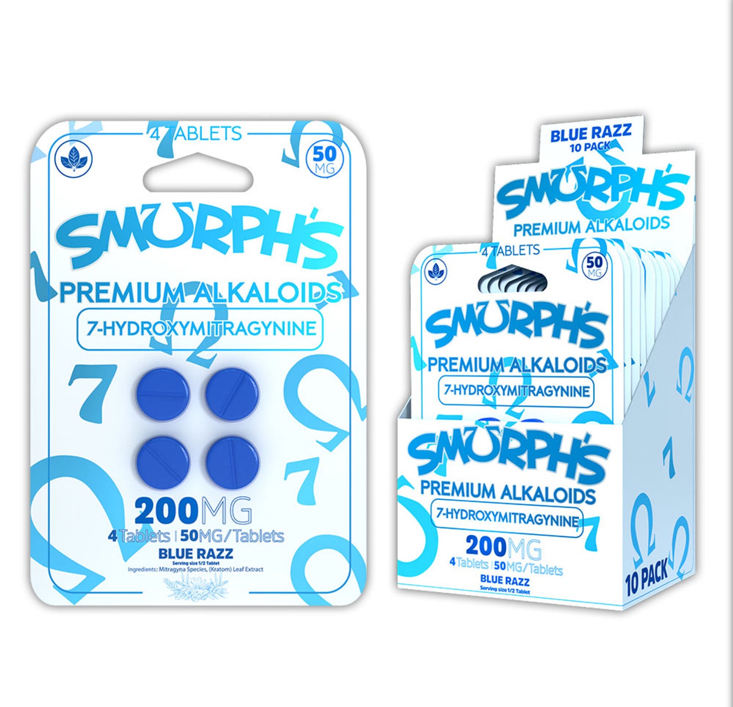 Smurph’s Hydroxy 50 Mg Tablets (4ct/Display of 10)