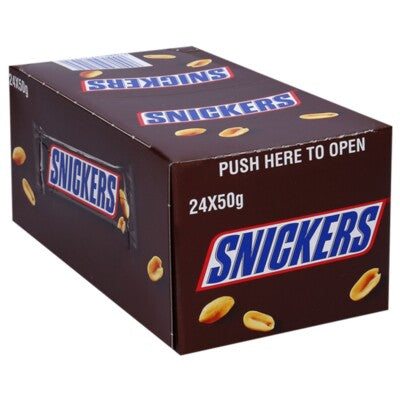 SNICKERS CHOCOLATE BAR 50g 24PCS