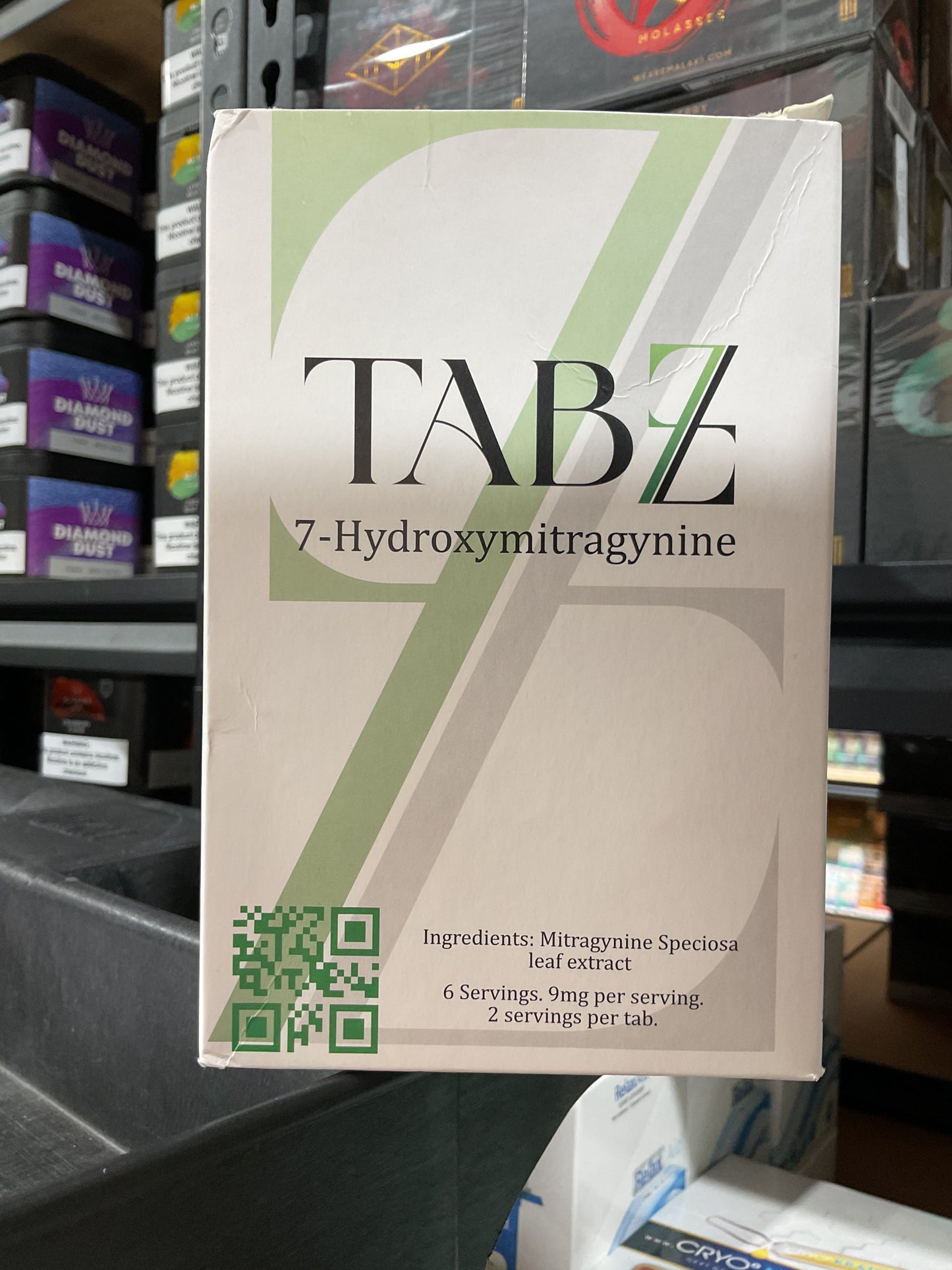 Tabz 7 Hydroxymitragynine 3 Display of 25