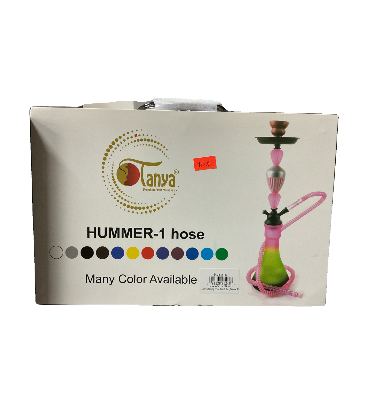 Hookah Tanya Hummer 1 Hose Traveling
