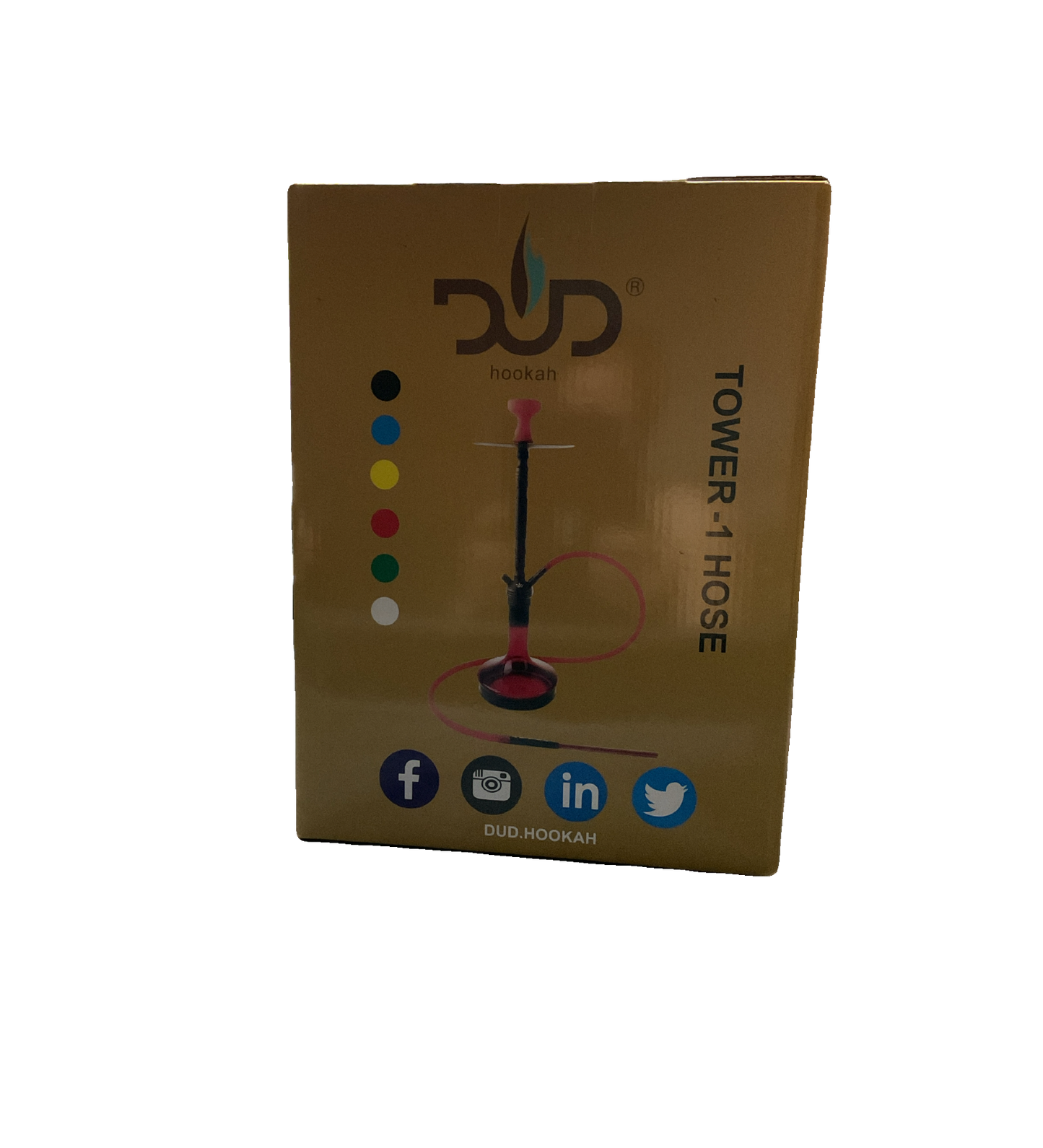 DUD Tower Hookah 1 Hose