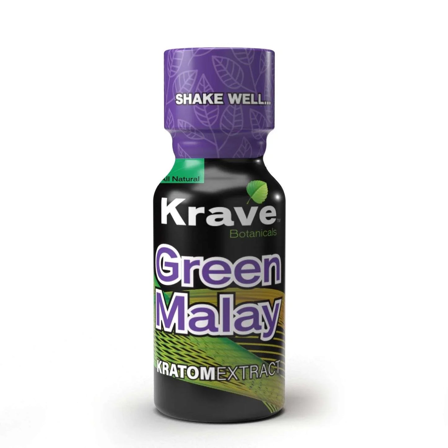Krave Green Malay Kratom Extract Shot (12Pc)
