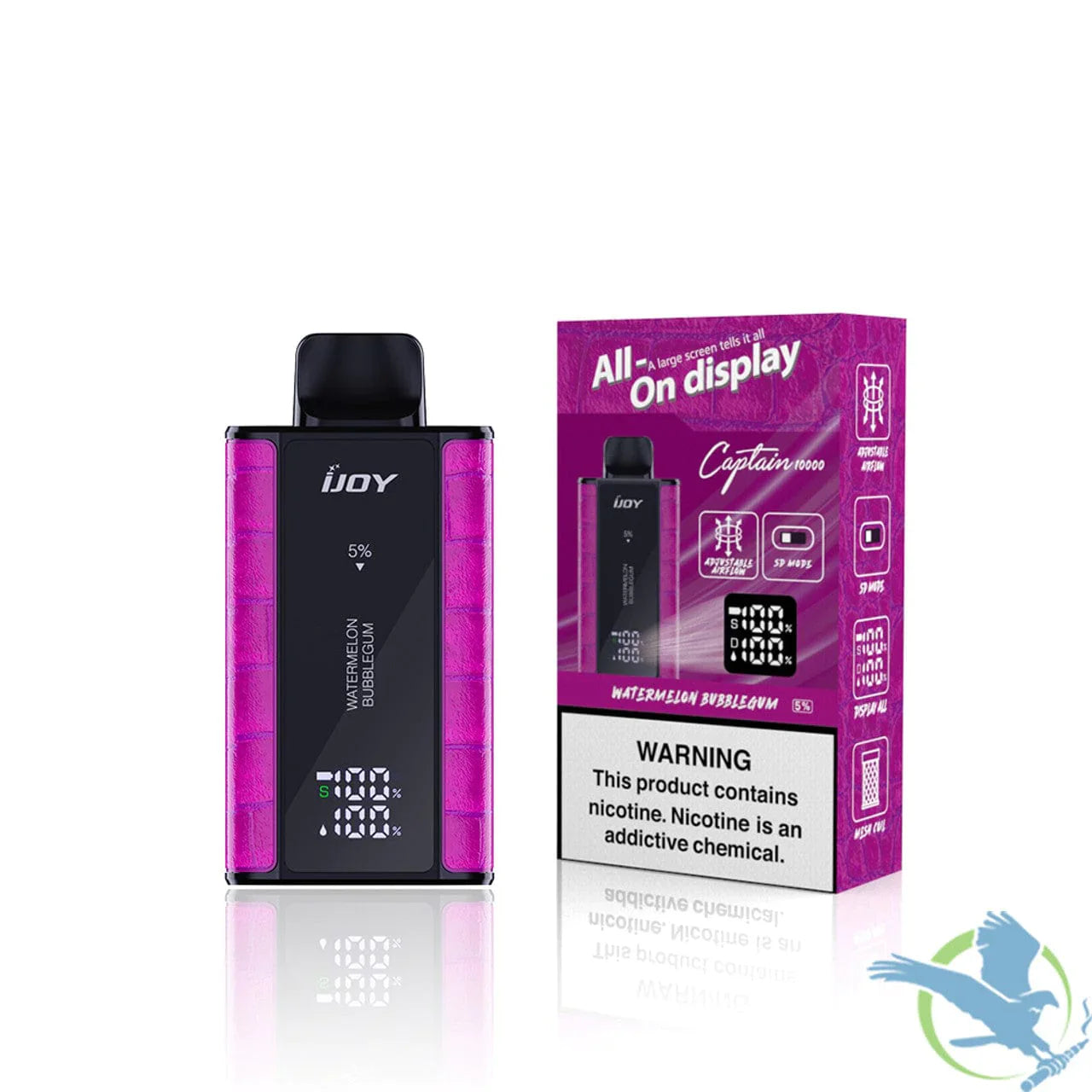 iJoy Captain 10000 Puffs (5 Pack)