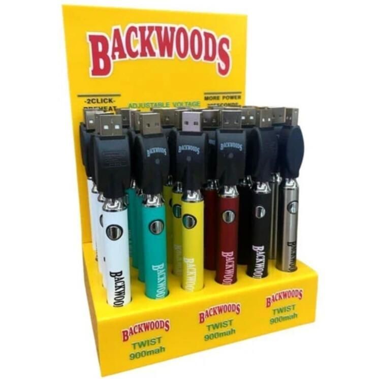 Backwoods twist Battery Display (30 pc)