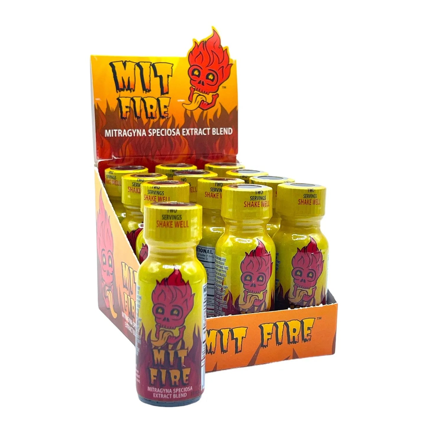 Mit Fire Mitragyna Speciosa Extract Blend Shots 12ct
