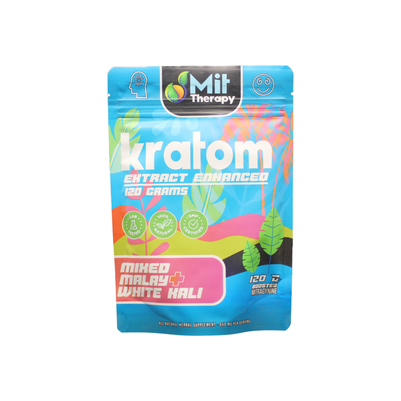 MIT Therapy Kratom Enhanced Mixed Malay + White Kali Powder