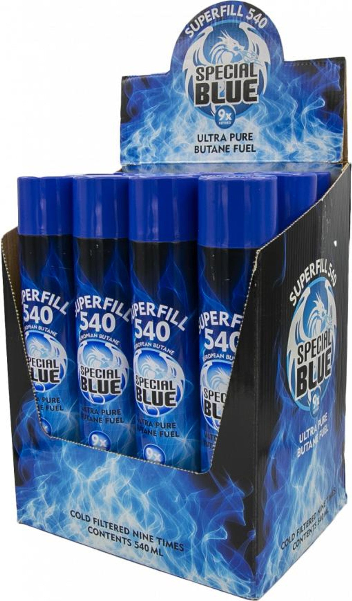 Special Blue Superfill 540 Butane Fuel