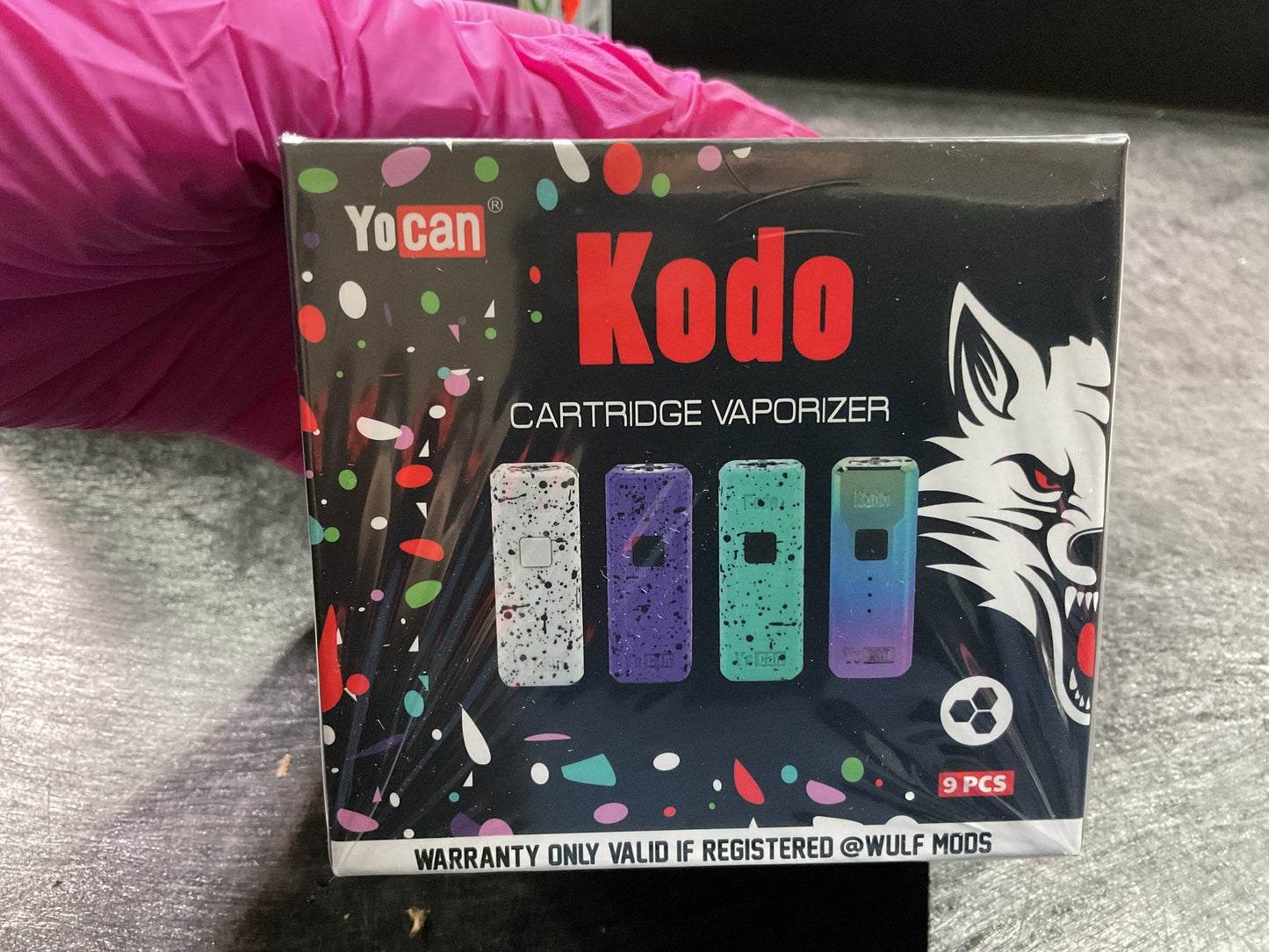 YoCan Kodo Cartridge Vaporizer 9 pcs