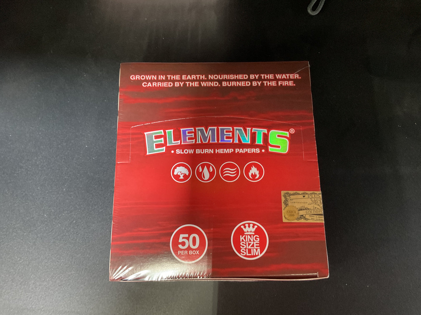 Elements Papers 50 Per Box (King Size Slim)