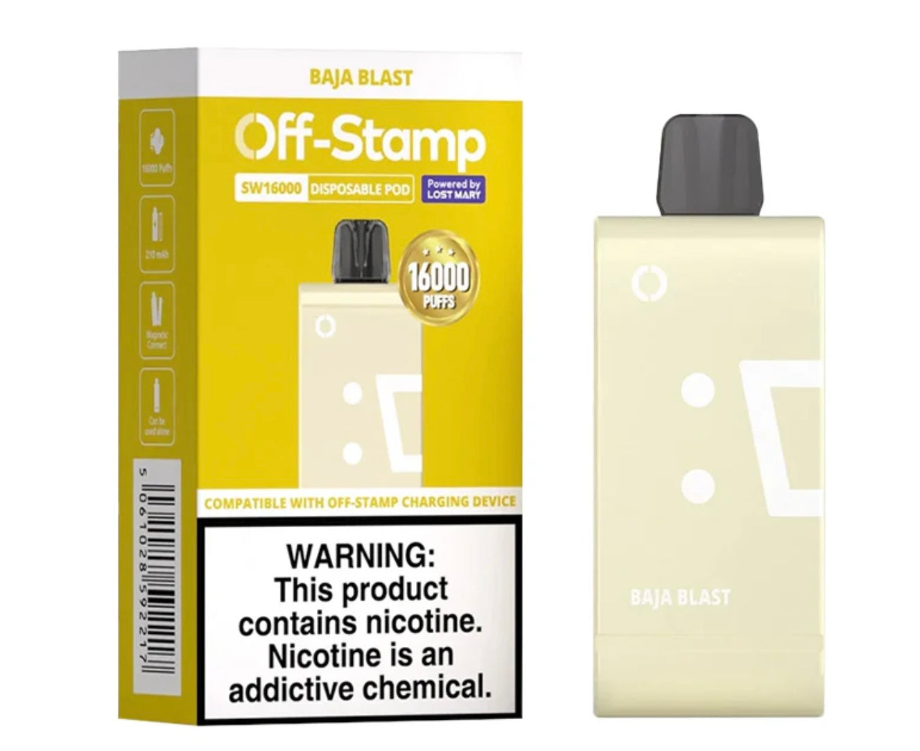 OFF STAMP SW16000 PUFFS (Disposable pod)
