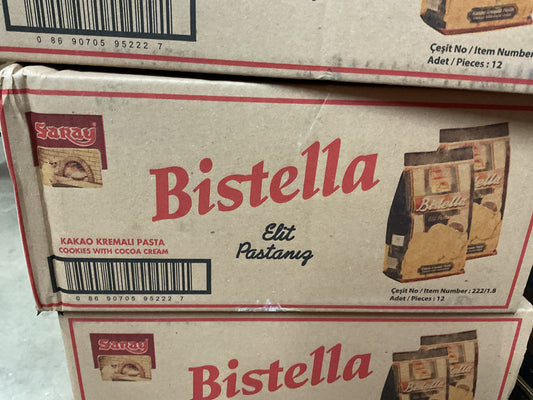 Bistella Elite biscuit with coca 150g 12 bags