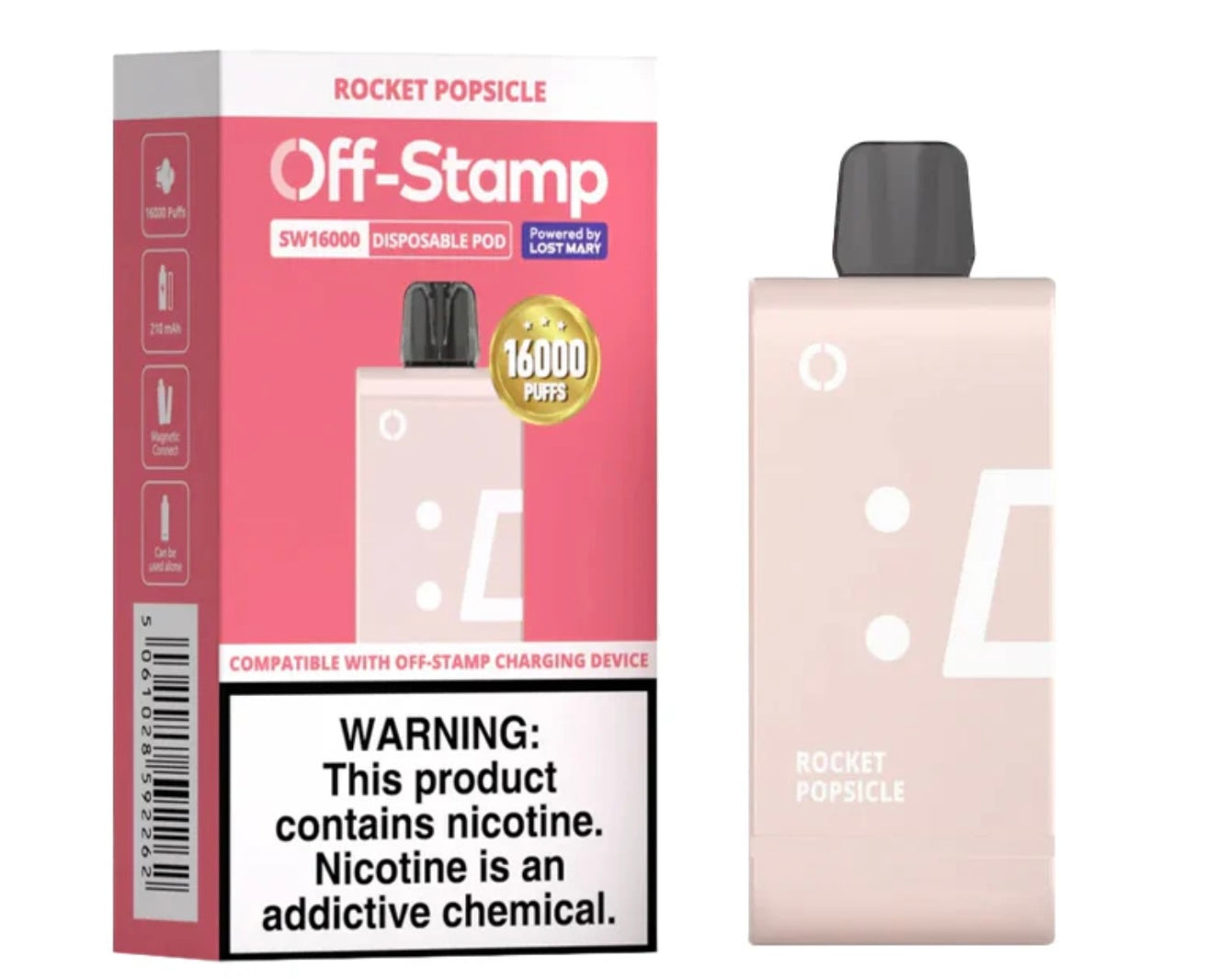 OFF STAMP SW16000 PUFFS (Disposable pod)