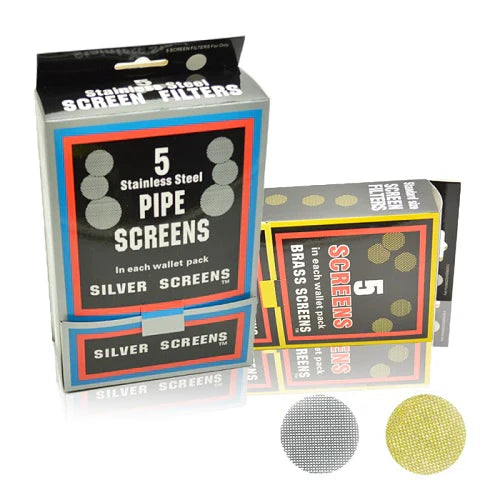 Screens In Each Wallet Pack (Brass Screens)