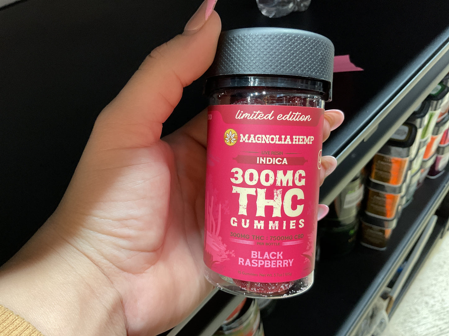 Magnolia Hemp (Live resing) 300MG THC Gummies *20mg*