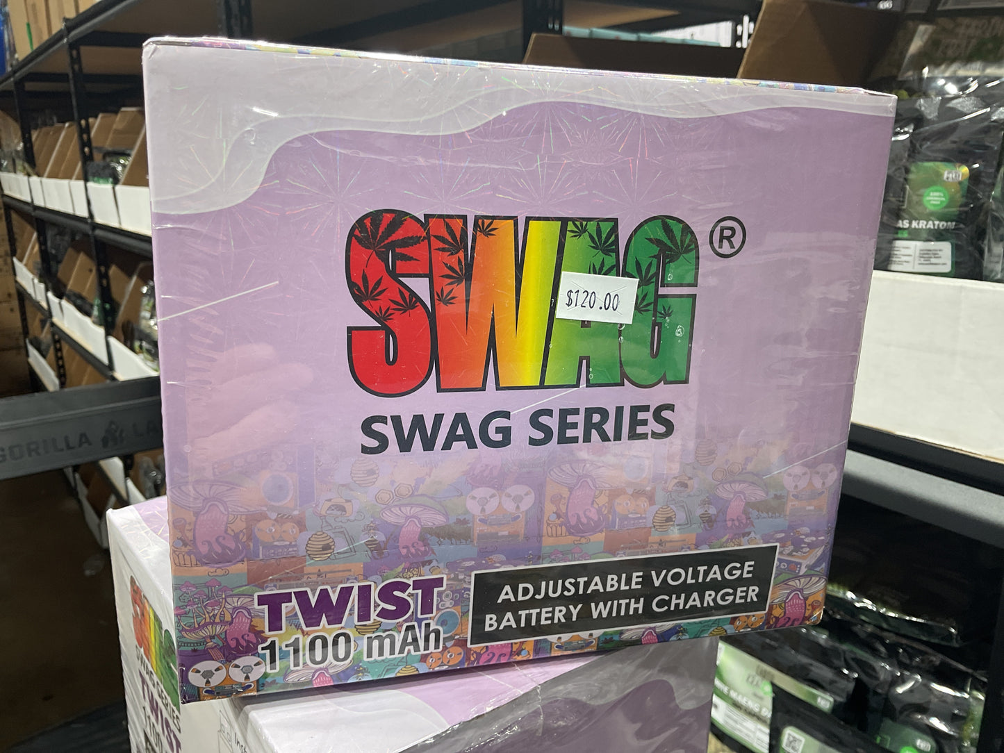 Swag series twist 1100 mAh 24ct