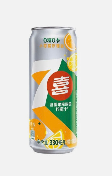 7 UP CITRUS LEMON (330ML) *12 pack) can