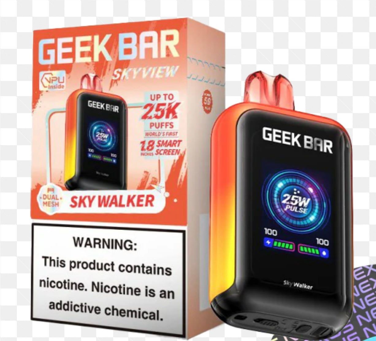 Geek Bar Skyview 25K Puffs (5 Pack)